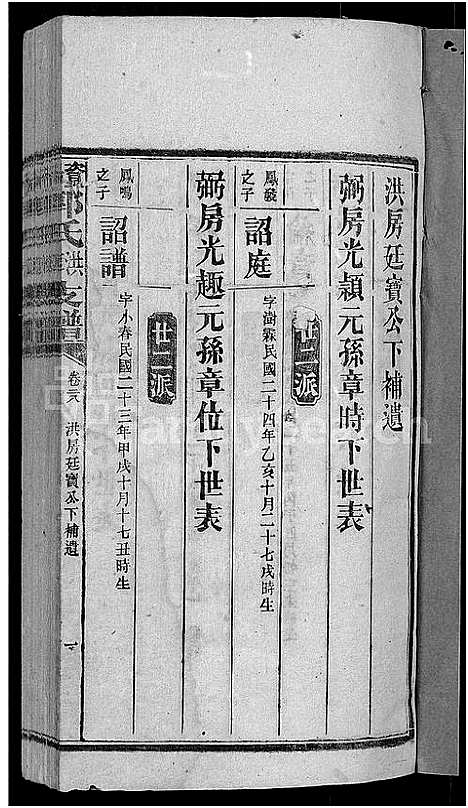 [下载][资阳郭氏洪淳支谱_30卷首1卷_郭氏洪淳支谱_益阳郭氏洪淳支谱]湖南.资阳郭氏洪淳支谱_二十七.pdf