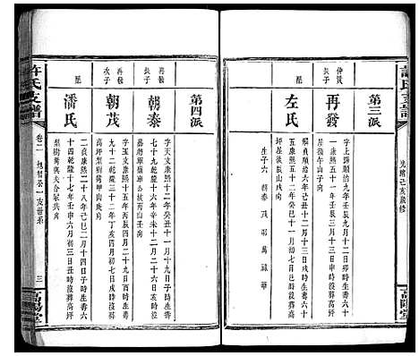 [下载][许氏支谱_2卷]湖南.许氏支谱_二.pdf