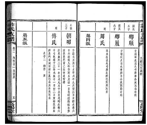 [下载][许氏支谱_2卷]湖南.许氏支谱_二.pdf