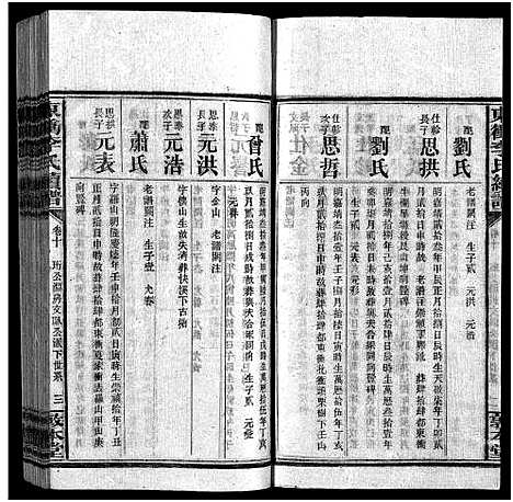 [下载][李敦本堂续谱_13卷首2卷_李世续谱_东冲李氏续谱]湖南.李敦本堂续谱_十一.pdf