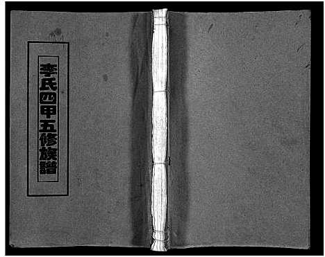 [下载][李氏四甲五修族谱_27卷首3卷]湖南.李氏四甲五修家谱_一.pdf