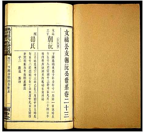 [下载][秧田罗氏五修宗谱_27卷_秧田罗氏五修宗谱]湖南.秧田罗氏五修家谱_二十一.pdf