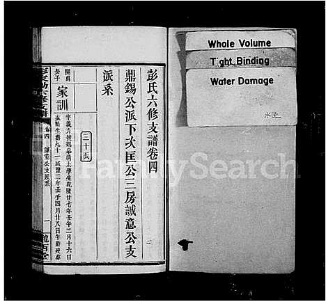 [下载][长沙彭氏六七参修支谱_13卷_及卷首_彭家岰上六修支谱_彭家岰上七修支谱]湖南.长沙彭氏六七参修支谱_二.pdf