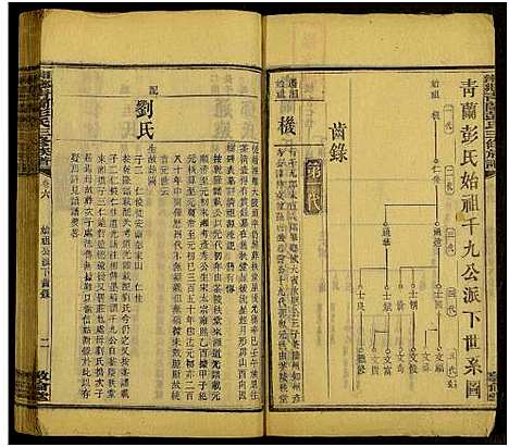 [下载][湘乡青兰彭氏三修族谱_残卷]湖南.湘乡青兰彭氏三修家谱_二.pdf