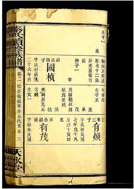 [下载][秦氏续修族谱]湖南.秦氏续修家谱_二.pdf