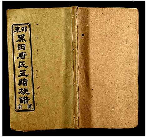 [下载][邵东黑田唐氏五续族谱_隆房49卷首3卷]湖南.邵东黑田唐氏五续家谱_四十.pdf