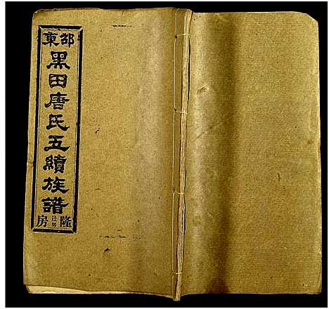 [下载][邵东黑田唐氏五续族谱_隆房49卷首3卷]湖南.邵东黑田唐氏五续家谱_四十八.pdf