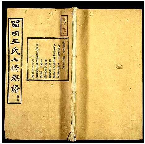 [下载][中湘留田王氏七修族谱_46卷_留田王氏七修族谱]湖南.中湘留田王氏七修家谱_三十五.pdf