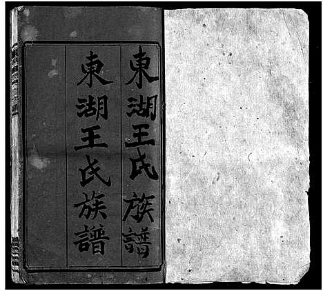 [下载][东湖王氏族谱_不分卷_楚南沩宁东湖王氏六修族谱_东湖王氏六修族谱]湖南.东湖王氏家谱_一.pdf