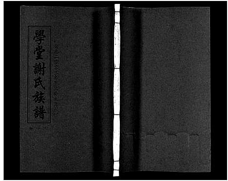 [下载][学堂谢氏族谱_86卷含首12卷_续录1卷_纪念册1卷_摊谱5卷含卷首_学堂谢氏五修族谱_学堂谢氏族谱]湖南.学堂谢氏家谱_二十一.pdf