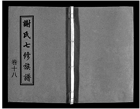 [下载][谢氏七修族谱_39卷首1卷_谢氏族谱_谢氏七修族谱]湖南.谢氏七修家谱_二十.pdf