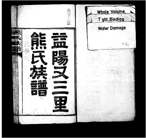 [下载][益阳又三里熊氏族谱_24卷_熊氏族谱]湖南.益阳又三里熊氏家谱_一.pdf