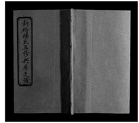 [下载][新桥杨氏五修兴房支谱_16卷首末各1卷]湖南.新桥杨氏五修兴房支谱_十二.pdf