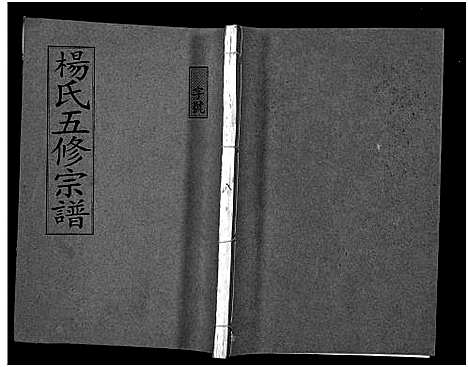 [下载][杨氏五修宗谱_13卷_含首2卷_杨氏五修宗谱]湖南.杨氏五修家谱_六.pdf