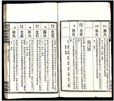 [下载][杨氏续修家谱_13卷_杨氏家谱]湖南.杨氏续修家谱_一.pdf