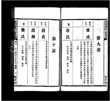 [下载][洋湖张氏三修族谱_15卷含卷首_末1卷_洋湖张氏三修族谱]湖南.洋湖张氏三修家谱_二.pdf