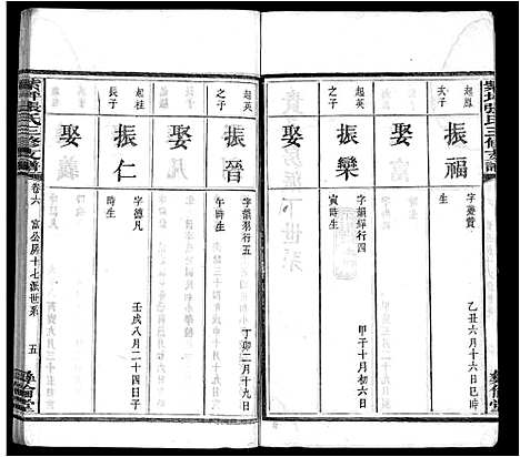 [下载][紫坪张氏三修支谱_8卷_湘潭紫坪张氏三修谱]湖南.紫坪张氏三修支谱_六.pdf