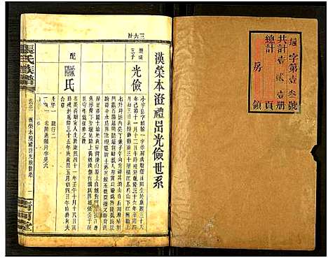 [下载][张氏通谱_121册含13卷及卷附卷尾_世系谱甲乙编卷_版心题_张氏族谱]湖南.张氏通谱_二十九.pdf