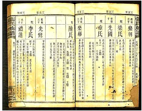 [下载][张氏通谱_121册含13卷及卷附卷尾_世系谱甲乙编卷_版心题_张氏族谱]湖南.张氏通谱_三十七.pdf