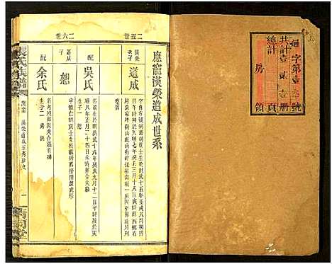 [下载][张氏通谱_121册含13卷及卷附卷尾_世系谱甲乙编卷_版心题_张氏族谱]湖南.张氏通谱_四十.pdf