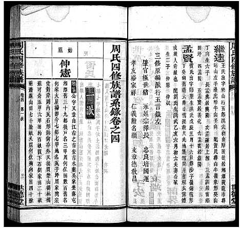 [下载][周氏四修族谱_12卷]湖南.周氏四修家谱_四.pdf