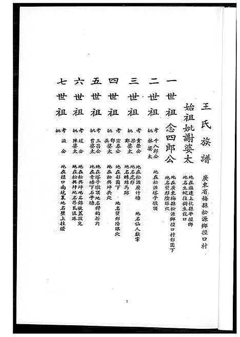 [下载][王氏族谱简录]广东.王氏家谱.pdf