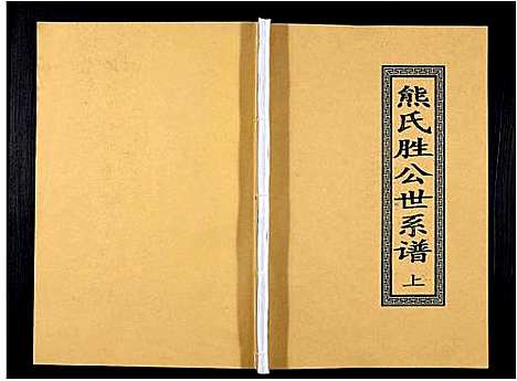 [下载][熊氏胜公世系谱_3卷]广东.熊氏胜公世系谱_一.pdf