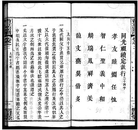 [下载][曹正宗谱_19卷]湖北.曹正家谱_二.pdf