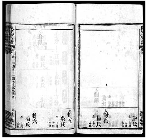 [下载][陈氏宗谱_3卷首1卷_东西分卷_陈氏东西两分合修宗谱_陈氏宗谱]湖北.陈氏家谱_二十九.pdf