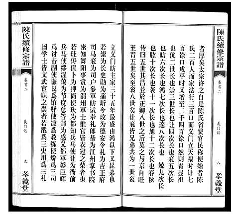 [下载][陈氏续修宗谱_35卷首12卷]湖北.陈氏续修家谱_二.pdf