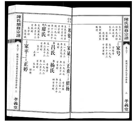 [下载][陈氏续修宗谱_35卷首12卷]湖北.陈氏续修家谱_九.pdf