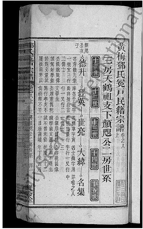 [下载][邓氏宗谱_16卷首末各1卷_黄梅邓氏冕户民籍宗谱_邓氏冕户宗谱]湖北.邓氏家谱_二.pdf