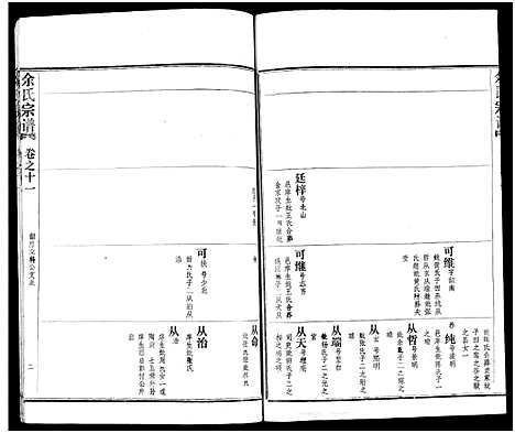 [下载][余氏宗谱_27卷及卷首6卷]湖北.余氏家谱_十九.pdf