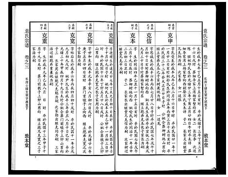 [下载][袁氏宗谱_24卷首4卷首1卷]湖北.袁氏家谱_八.pdf