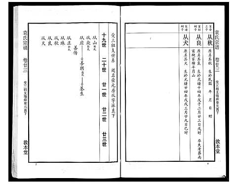 [下载][袁氏宗谱_24卷首4卷首1卷]湖北.袁氏家谱_二十八.pdf