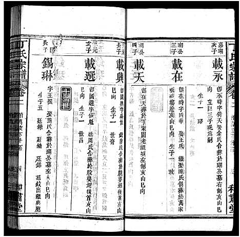 [下载][丁氏宗谱_11卷首1卷]湖北.丁氏家谱_三.pdf