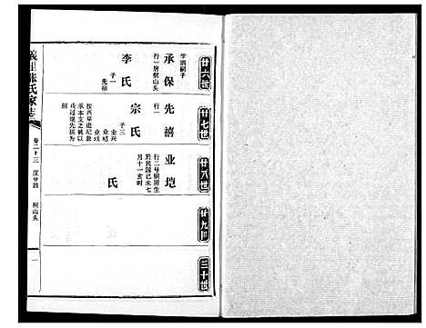 [下载][义里张氏家志]湖北.义里张氏家志_二十三.pdf