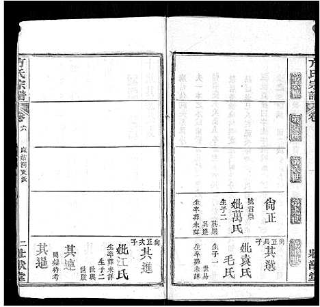 [下载][方氏宗谱_6卷首2卷_楚北麻城方氏宗谱]湖北.方氏家谱_二.pdf