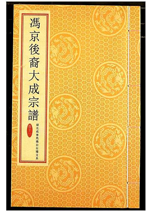 [下载][冯京后裔大成宗谱]湖北.冯京后裔大成家谱_十一.pdf