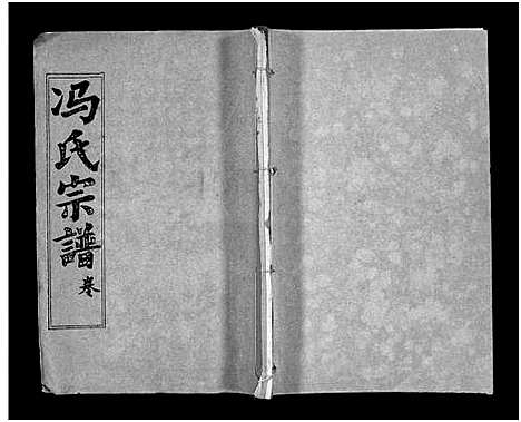 [下载][冯氏宗谱_分支分卷_冯氏九修续修宗谱_冯氏宗谱]湖北.冯氏家谱_一.pdf