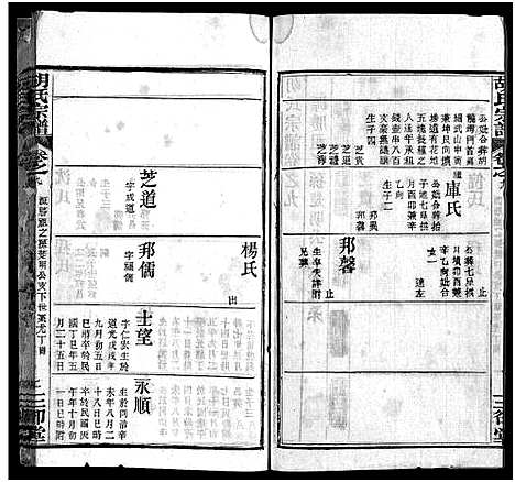 [下载][胡氏宗谱_20卷首4卷_胡氏续修宗谱_楚黄胡氏宗谱]湖北.胡氏家谱_十三.pdf