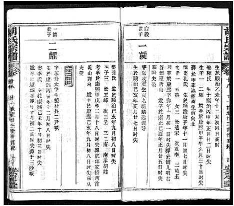 [下载][胡氏宗谱_21卷_胡氏合修宗谱]湖北.胡氏家谱_十八.pdf