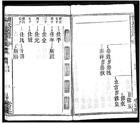 [下载][胡氏宗谱_21卷_胡氏合修宗谱]湖北.胡氏家谱_十九.pdf