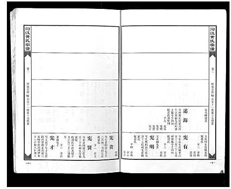 [下载][汈汊黄氏宗谱_14卷]湖北.汈汊黄氏家谱_二.pdf