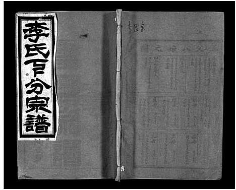 [下载][李氏下分宗谱_3卷首2卷_李氏宗谱]湖北.李氏下分家谱_一.pdf