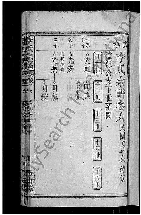 [下载][李氏宗谱_残卷_义水李氏宗谱]湖北.李氏家谱_四.pdf