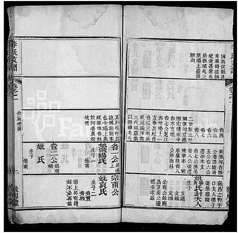 [下载][李氏支谱_3卷首2卷_李氏宗谱]湖北.李氏支谱_三.pdf