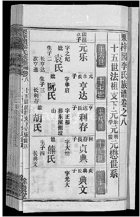 [下载][李氏族谱_30卷首2卷_栗梓园李氏族谱]湖北.李氏家谱_十一.pdf