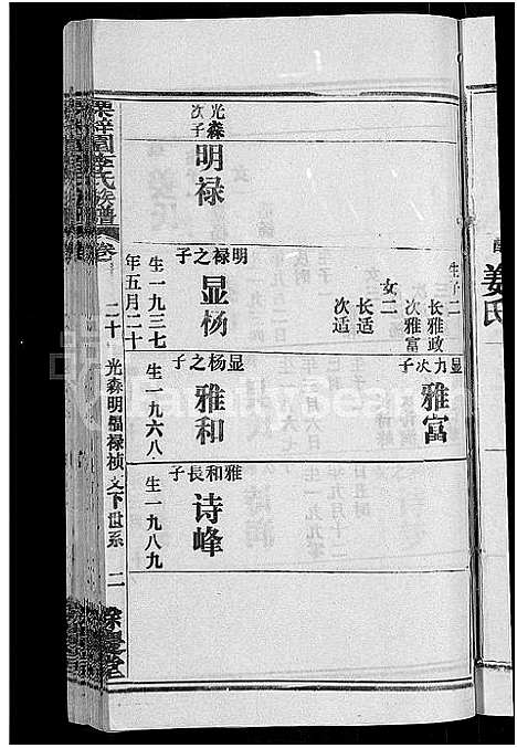 [下载][李氏族谱_30卷首2卷_栗梓园李氏族谱]湖北.李氏家谱_十三.pdf