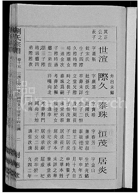 [下载][刘氏宗谱_30卷首6卷_刘氏续修宗谱]湖北.刘氏家谱_十七.pdf